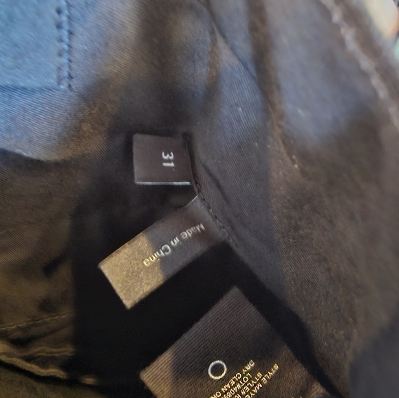 Theory Chambers Black Suit SZ 42 Regular Pants 31 x 30 - Picture 5 of 8